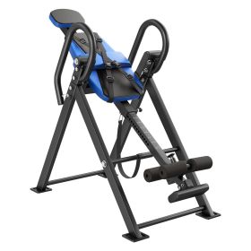 Inversion Table, 300 lbs Capacity Heavy Duty Back Inverter Stretcher, Inverted Table with Dual-Roller Locking, Decompression Tables for Shoulders