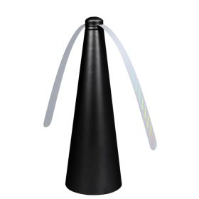 Cone Bucket Fly Catcher -2 Fans Installed Dry Battery Battery Compartment Without Battery (Option: default)