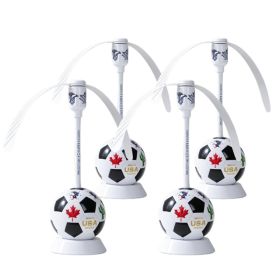 Football Fly Catcher 4 Fans Installed Dry Battery Battery Compartment Without Battery (Option: default)